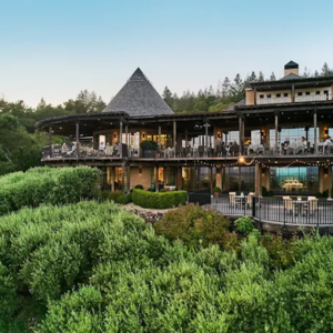 Auberge du Soleil exterior