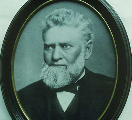 Jacob Schram portrait, circa 1878