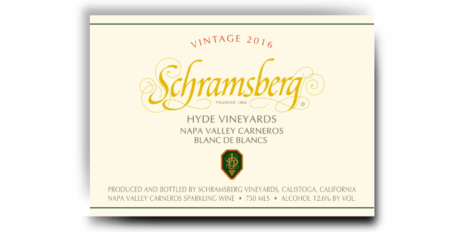 2016 Schramsberg _Hyde Vineyards_ Blanc de Blancs