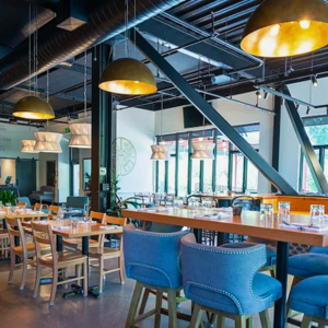 Interior of The Restaurant