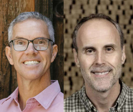 Hugh Davies and Quinn Roberts