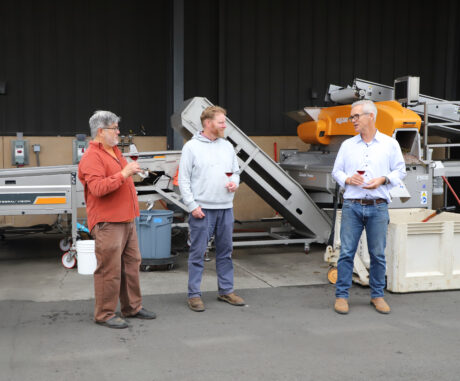 First Day of Harvest at Davies