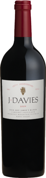 J. Davies 2009 150th Anniversary 2009 Jack and Jamie's Block Cabernet Sauvignon Diamond Mountain District, Napa Valley