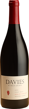 Davies Vineyard Pinot Noir, Nobles Vineyard, Sonoma Coast Bottle