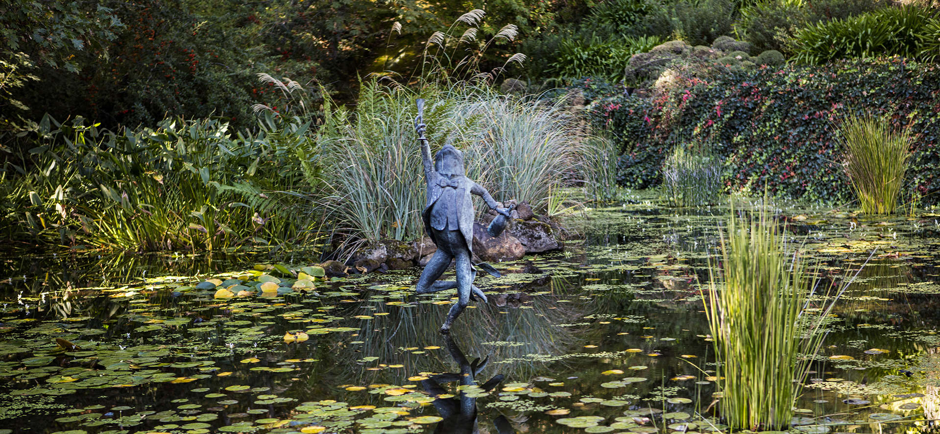 Schramsberg's pond with the 