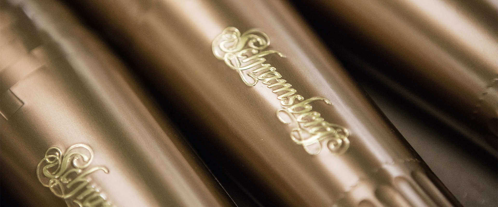 Schramsberg Vineyard gold embossed bottle foils