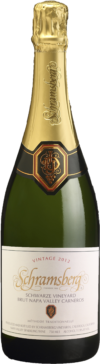 Schramsberg 2012 Schwarze Vineyard Brut Napa Valley sparkling wine.