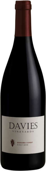 750 ML bottle Davies Vineyards Sonoma Coast Pinot Noir