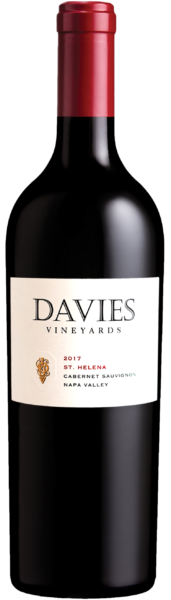 750 ml bottle Davies Vineyards 2018 St. Helena Cabernet Sauvignon