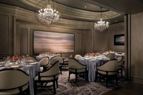 Dining room at The Grill at Ritz-Carlton in Naples, Florida