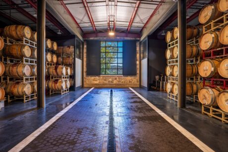 Davies VIneyards' Barrel Room